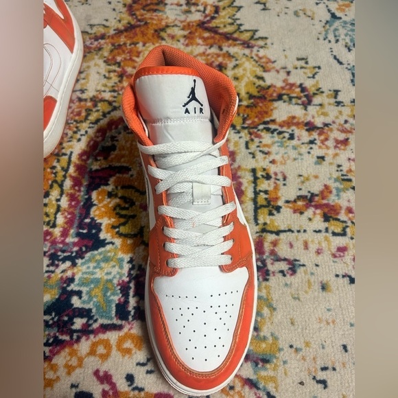 AIR JORDAN 1 MID SE MEN'S SIZE 10 DS SHOES ELECTRO WHITE - Picture 6 of 11